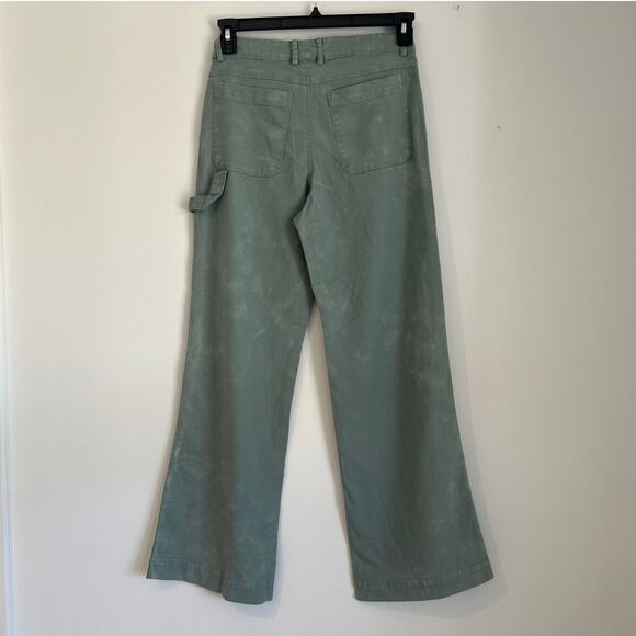 NWT Chaser Wide Leg High-Rise Pants, Green, Women's Size Small - Picture 5 of 6